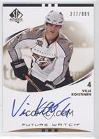 Autographed Future Watch - Ville Koistinen #/999