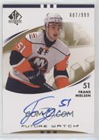 Autographed Future Watch - Frans Nielsen #/999