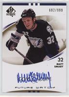 Autographed Future Watch - Matt Smaby #/999