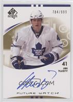 Autographed Future Watch - Jiri Tlusty #/999