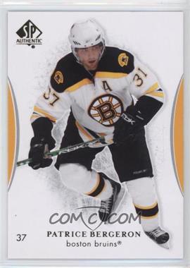 2007-08 SP Authentic - [Base] #7 - Patrice Bergeron