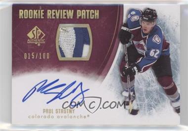 2007-08 SP Authentic - Rookie Review Patch #RR-PS - Paul Stastny /100