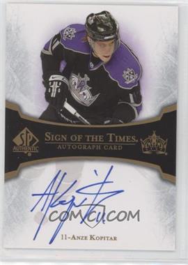 2007-08 SP Authentic - Sign of the Times #ST-AK - Anze Kopitar