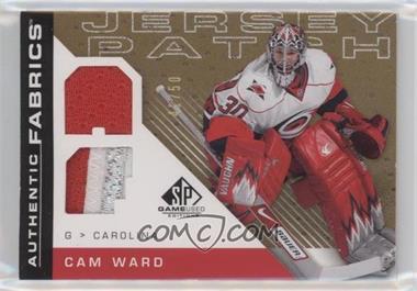 2007-08 SP Game Used Edition - Authentic Fabrics - Jersey Patch #AF-CW - Cam Ward /50