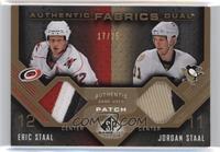 Eric Staal, Jordan Staal [Noted] #/25