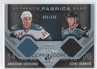 Jonathan Cheechoo, Steve Bernier #/100