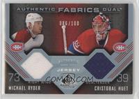 Michael Ryder, Cristobal Huet #/100