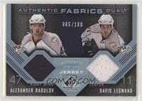 Alexander Radulov, David Legwand [EX to NM] #/100