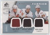 Owen Nolan, Matthew Lombardi, Robyn Regehr #/25