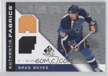 2007-08 SP Game Used Edition - Authentic Fabrics #AF-BO - Brad Boyes