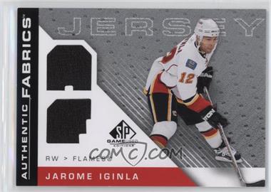 2007-08 SP Game Used Edition - Authentic Fabrics #AF-JI - Jarome Iginla