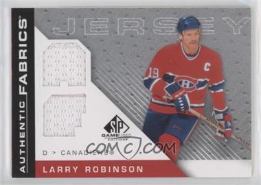 2007-08 SP Game Used Edition - Authentic Fabrics #AF-LR - Larry Robinson