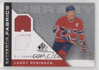 2007-08 SP Game Used Edition - Authentic Fabrics #AF-LR - Larry Robinson