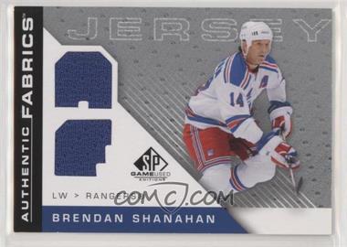 2007-08 SP Game Used Edition - Authentic Fabrics #AF-SH - Brendan Shanahan