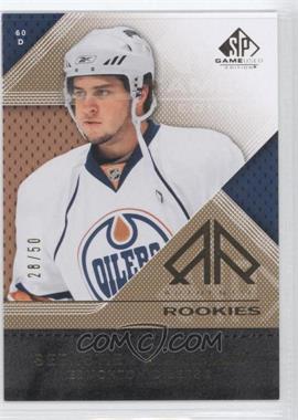 2007-08 SP Game Used Edition - [Base] - Gold #156 - Authentic Rookies - Sebastien Bisaillon /50