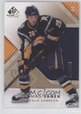 2007-08 SP Game Used Edition - [Base] - Gold #87 - Thomas Vanek /100