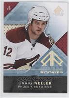 Authentic Rookies - Craig Weller #/25