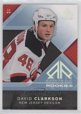 2007-08 SP Game Used Edition - [Base] - Spectrum #133 - Authentic Rookies - David Clarkson /25