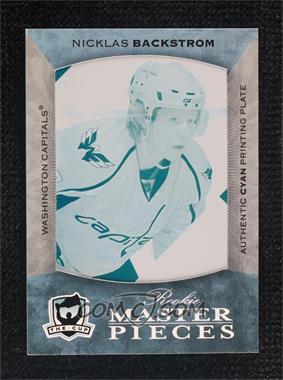 2007-08 SP Game Used Edition - [Base] - The Cup Rookie Masterpiece Printing Plate Cyan Framed #C-191 - Authentic Rookies - Nicklas Backstrom /1