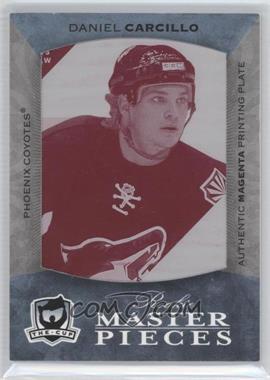 2007-08 SP Game Used Edition - [Base] - The Cup Rookie Masterpiece Printing Plate Magenta Framed #M-115 - Daniel Carcillo /1