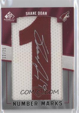 2007-08 SP Game Used Edition - Number Marks #NM-SD - Shane Doan /25
