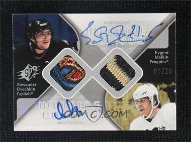 2007-08 SPx - Winning Combos - Radiance Autograph #WC-OM - Alexander Ovechkin, Evgeni Malkin /10