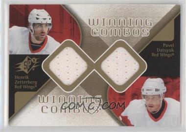 2007-08 SPx - Winning Combos #WC-DZ - Henrik Zetterberg, Pavel Datsyuk