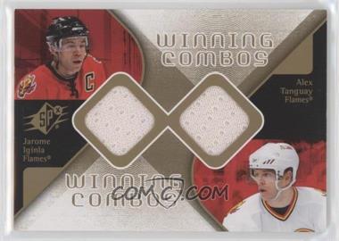 2007-08 SPx - Winning Combos #WC-IT - Jarome Iginla, Alex Tanguay