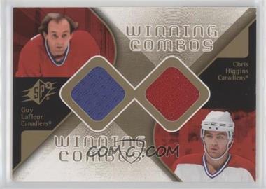 2007-08 SPx - Winning Combos #WC-LH - Chris Higgins, Guy Lafleur