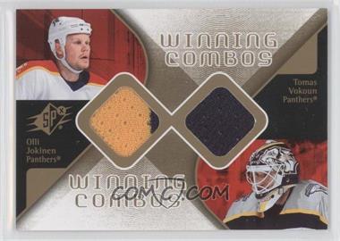 2007-08 SPx - Winning Combos #WC-VJ - Olli Jokinen, Tomas Vokoun