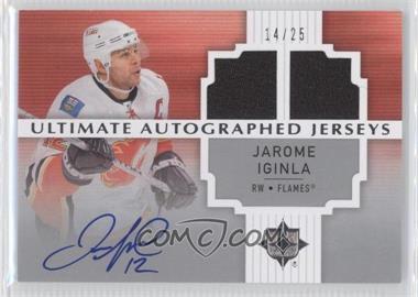 2007-08 Ultimate Collection - Autographed Jerseys #AJ-JI - Jarome Iginla /25