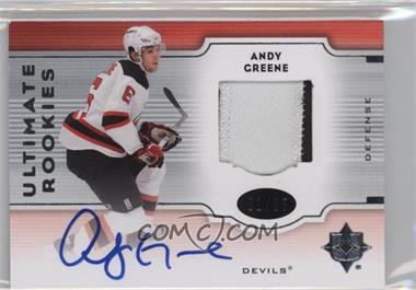 2007-08 Ultimate Collection - [Base] - Patch Autographs #137 - Ultimate Rookies - Andy Greene /25