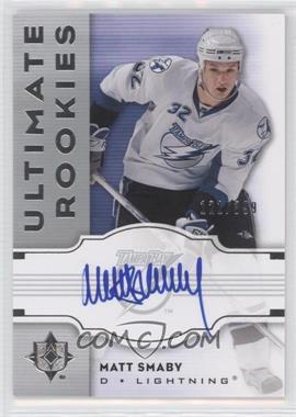 2007-08 Ultimate Collection - [Base] #135 - Ultimate Rookies - Matt Smaby /399