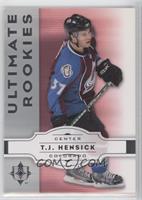 Ultimate Rookies - T.J. Hensick [Noted] #/499