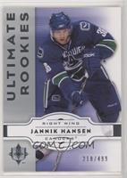 Ultimate Rookies - Jannik Hansen [EX to NM] #/499