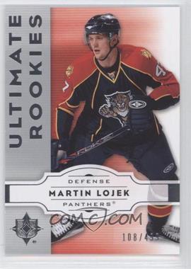 2007-08 Ultimate Collection - [Base] #80 - Ultimate Rookies - Martin Lojek /499