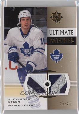 2007-08 Ultimate Collection - Ultimate Jerseys - Patches #UP-AS - Alexander Steen /25