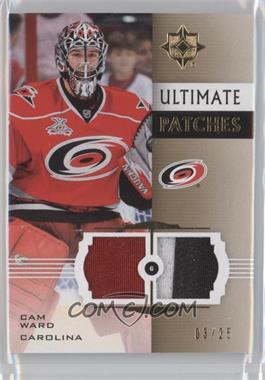2007-08 Ultimate Collection - Ultimate Jerseys - Patches #UP-CW - Cam Ward /25
