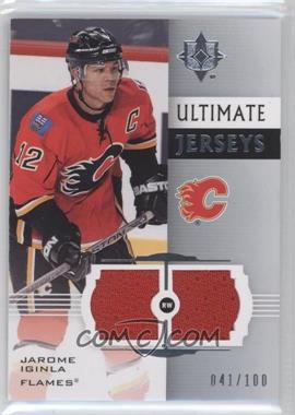 2007-08 Ultimate Collection - Ultimate Jerseys #UJ-JI - Jarome Iginla /100