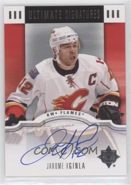 2007-08 Ultimate Collection - Ultimate Signatures #US-JI - Jarome Iginla