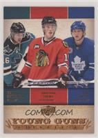 Young Guns Checklist - Devin Setoguchi, Jonathan Toews, Jiri Tlusty