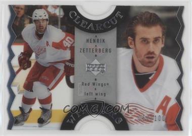 2007-08 Upper Deck - Clear Cut Winners #CCW18 - Henrik Zetterberg /100