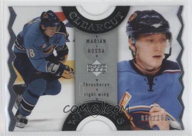 2007-08 Upper Deck - Clear Cut Winners #CCW4 - Marian Hossa /100