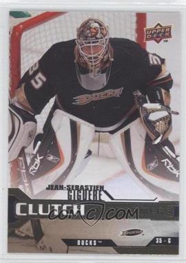 2007-08 Upper Deck - Clutch Performers #CP5 - Jean-Sebastien Giguere