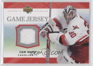 2007-08 Upper Deck - Game Jersey Series 1 #J-CW - Cam Ward