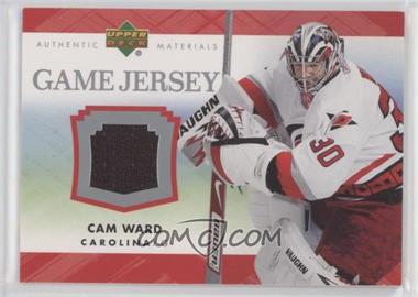 2007-08 Upper Deck - Game Jersey Series 1 #J-CW - Cam Ward