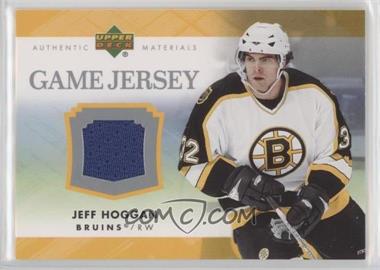 2007-08 Upper Deck - Game Jersey Series 1 #J-JH - Jeff Hoggan