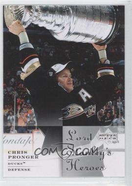 2007-08 Upper Deck - Lord Stanley's Heroes #LSH3 - Chris Pronger