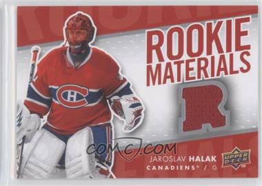 2007-08 Upper Deck - Rookie Materials #RM-JH - Jaroslav Halak