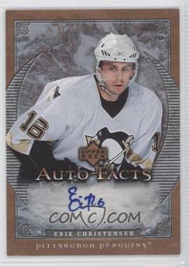 2007-08 Upper Deck Artifacts - Auto-Facts #AF-CH - Erik Christensen